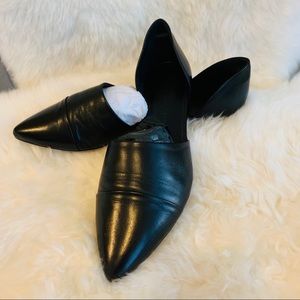 NIB Jenni Kayne D’Orsay Flat Black Leather 39, 8.5